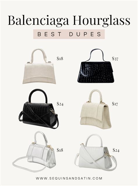 balenciaga hourglass bag dupe amazon